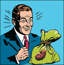 Everyone's happy to see a kidneybag.